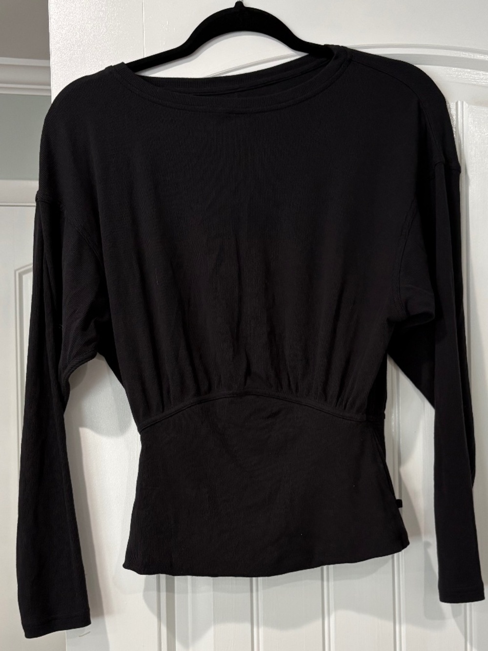 Lululemon Ribbed Modal-Silk Blend Long sleeve black
